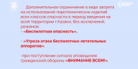 В Казани с 25 декабря по 11 января запретят фейерверки вне спецплощадок - ИА Татар-информ