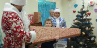 Волонтеры из Татарстана организовали новогодний праздник для детей с ОВЗ в Рубежном - ИА Татар-информ