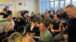 В одном из военных госпиталей Казани устроили предновогодний концерт для раненых бойцов