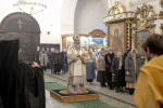 В субботу пред Рождеством Христовым митрополит Кирилл совершил Литургию в Раифском Богородицком монастыре