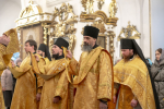 В субботу пред Рождеством Христовым митрополит Кирилл совершил Литургию в Раифском Богородицком монастыре