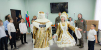 Дед Мороз специального назначения поздравил с Новым годом воспитанников казанского интерната - Росгвардия