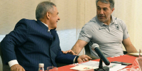 Минниханов пожелал успехов бывшему наставнику «Рубина» Рахимову - ИА Татар-информ