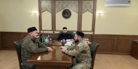 Муфтий встретился с хазратами Маратом Марданшиным и Мухаммадом Хайруллаевым - Духовное управление мусульман