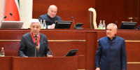 Рустам Минниханов вручил Фариду Мухаметшину орден «За заслуги перед Отечеством» II степени - Государственный Совет