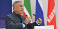 Минниханов пообещал поддержку проектам, представленным на РВФ в Казани - ГТРК Татарстан
