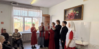 Священники и миряне Казанской епархии поздравили со Светлой Пасхой подопечных социальных учреждений - Казанская Епархия