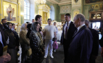 Путин начал программу в Казани с посещения Благовещенского собора и мечети «Кул-Шариф»