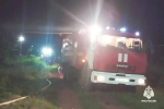 Двое пострадали на пожаре в частном доме в РТ из-за непотушенной сигареты