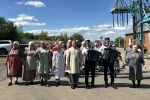 В Высокогорском районе «красный обоз» доставил на элеватор первый урожай этого года