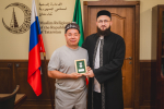 Муфтий наградил руководителя компании «Алтын Групп» Рустема Сафиуллина медалью "30 лет ДУМ РТ"