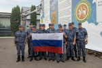 Сотрудники учреждений УФСИН России по Республике Татарстан приняли участие в торжественных мероприятиях ко Дню государственного флага Российской Федерации
