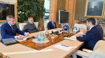 Рустам Минниханов встретился с генеральным директором АО «Росагролизинг» Владимиром Балтером