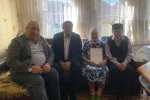 Алькеевские единороссы поздравили ветерана труда с 90-летием